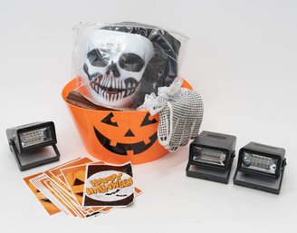 Halloween Decor Lot Includes Lights And Sounds Machines