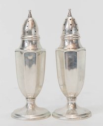 5' Sterling Salt And Pepper Shakers 77.06g