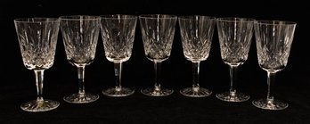 Waterford Crystal Lismore Water Goblets (7)