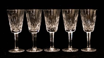 Waterford Crystal Lismore Sherry Glasses (5)