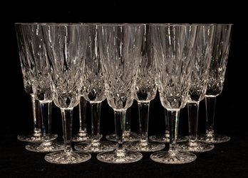 Waterford Crystal Lismore Tall Champagne Glasses (11)