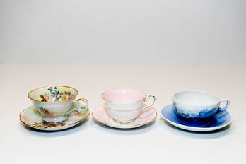 Schumann Arzberg, Taylor & Kent And B&G Tea Cups And Saucers