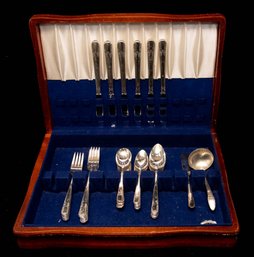 WM Rogers MFG Co. Silver Plate Original Rogers Flatware With Box