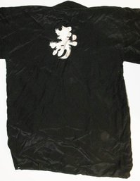 Best Quality Black Silk Japanese Kimono