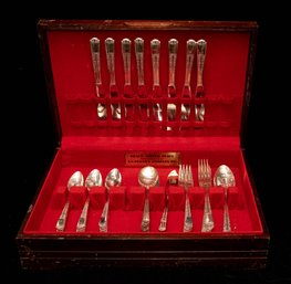 Grace Silver Plate A1 Plus Flatware With Box