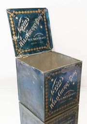 Nevins Wild Cherry Buds Denver, CO Tin General Store Box