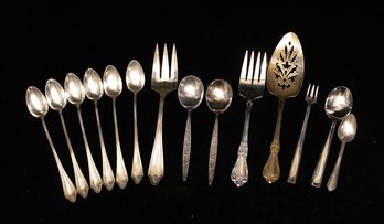 Assorted Rogers And Community Plate Flatware Pieces