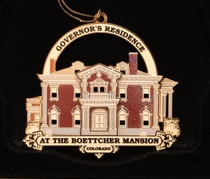 Governor's Residence At The Boettcher Mansion Celebrating 100 Years Ornament
