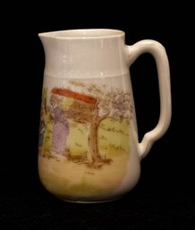 Oscar Gutherz Limoges Hand Painted Creamer