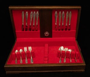 International Sterling Silver 'prelude' Flatware With Box (see Gram Weight In Description)