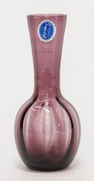 6' Imperial Glass Plum Bud Vase