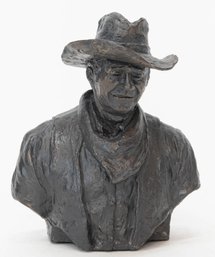 1982 D. Monfort John Wayne Trail Boss Ceramic Bust