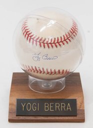 Yogi Berra Signed Official Rawlings Baseball