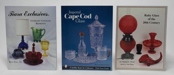 Tiara Exclusives, Ruby Glass Of The Century And Imperial Glass Softcover Books