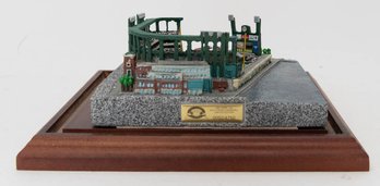 Patrice Lagnier Handmade Miniature Replica Of SBC Baseball Park Sculpture Limited Edition 0092/4750 In Case