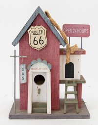 Route 66 Mudflap Cafe Birdhouse