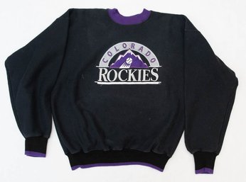 1990s Colorado Rockies Sweatshirt Size Medium