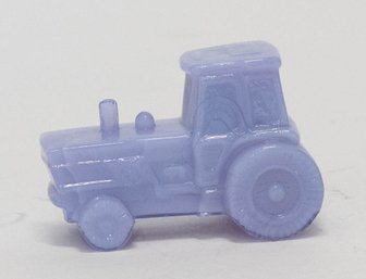 3.5' Boyds Glass Lavender Tractor