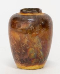 3.5' Burnt Glazed Bud Vase