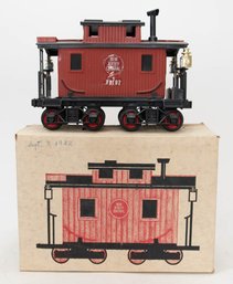 1982 Jim Beam's Red Caboose Whiskey Decanter In Original Box (empty)