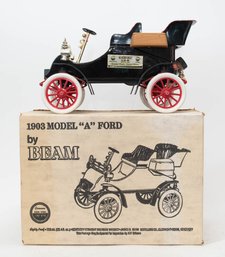 1978 Jim Beam 1903 Model A Ford Whiskey Decanter In Original Box (empty)