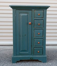 Small Vintaged Look Storage Cabinet