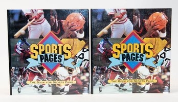 Sports Pages The Book For Sports Fans 1 Book Full, 1 Book Empty