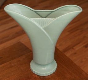 Art Deco Style Large  Fan Vase