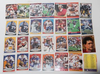 1990 Fleer, Pro Set And Upper Deck NFL Trading Cards