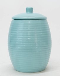 Pier 1 Imports Turquoise Dolomite Beehive Cookie Jar
