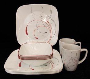 Corelle Vitrelle Plates, Bowls And Mugs