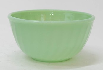 Vintage Fire King 4 Jadeite Green Mixing Bowl