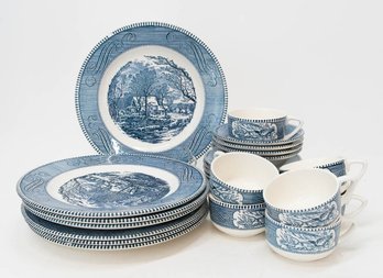 Currier & Ives By Royal China Different Patterns