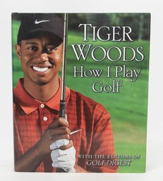 2001 Tiger Woods How I Play Golf Coffee Table Book
