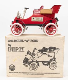 1979 Jim Beam 1903 Model A Ford Whiskey Decanter In Original Box (Empty)