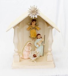 2006 Nicol Sayre Papier-mch Nativity Scene