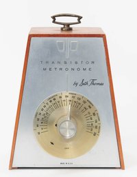 1970s Vintage Seth Thomas Transistor Metronome