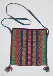 Hand Woven Peruvian Bag Multi Color