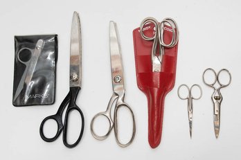 Sewing Scissors Including Hoffritz Shears