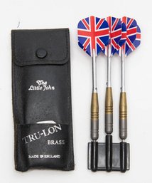 The Little John Tru-Lon Brass Darts Made In England