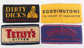 Boddingtons, Dirty Dick's, Tetley's And McEwan's Pub Towels
