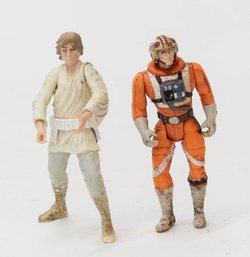 Star Wars Luke Skywalker Wing Pilot Power Of The Force Action Figures 4'