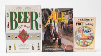 Beer Brewing Books Includes Beer Companion, The Ale Trail And The Lore Of Still Building