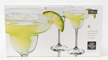 Libbey  Oversize Margarita Glasses (missing 1 Glass)