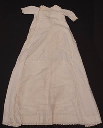 Antique Ivory Child's Christening Gown