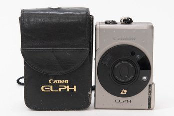 Canon Elph Camera With Case