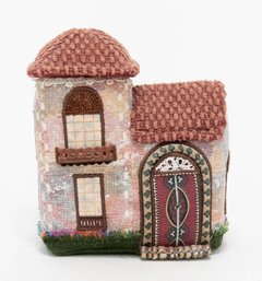 Mary Morine Treasure House Box 'villa' Folk Art Made In Evergreen, CO