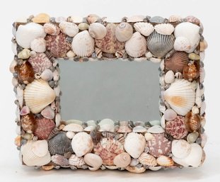 Shell Framed Mirror