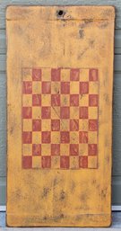 Reproduction Vintage Gameboard Checkers Folk Art