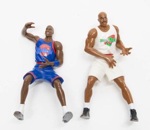 1996 Space Jam Charles Barkley And Michael Jordan Action Figures